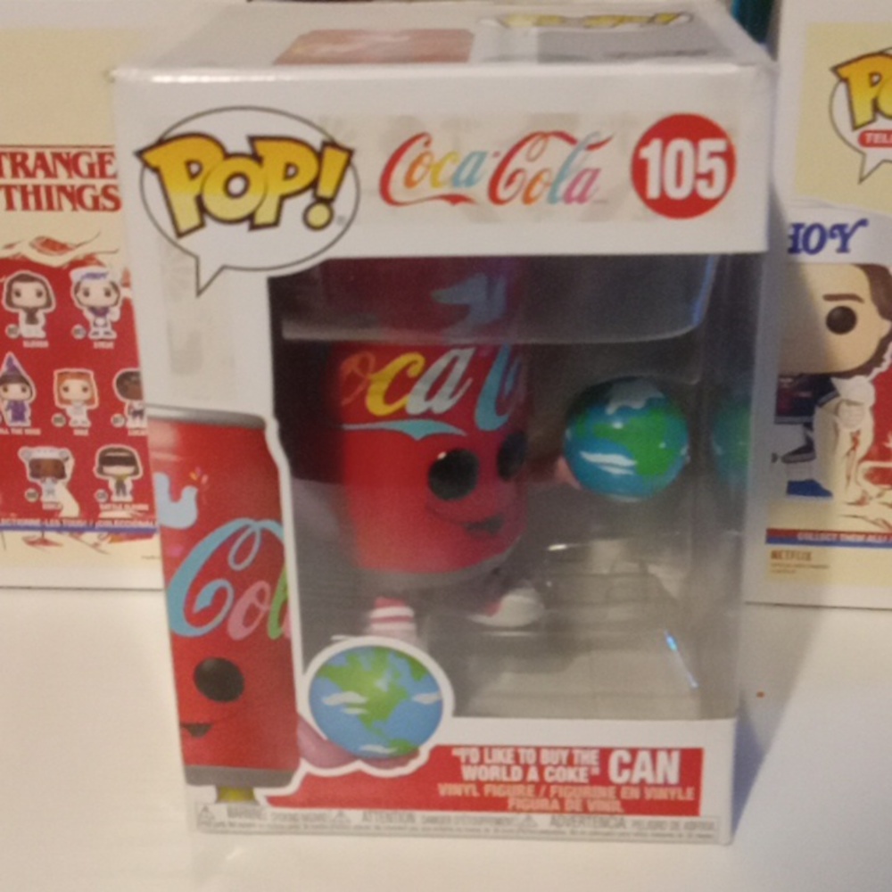 Coke can funko pop world